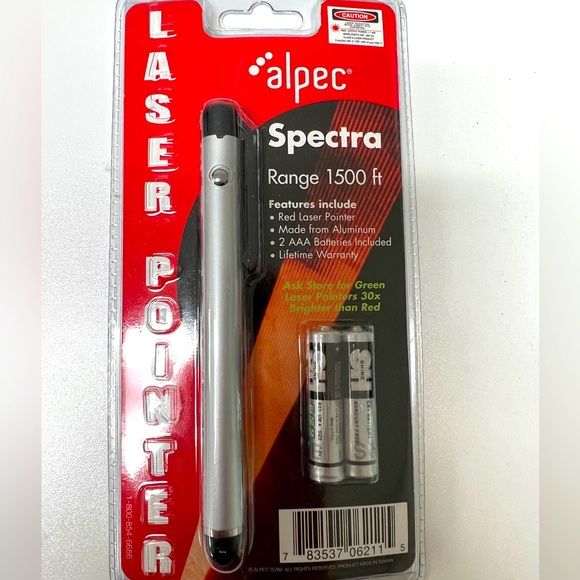 Other - NEW Laser pointer with batteries, for business presentations… or your cat!